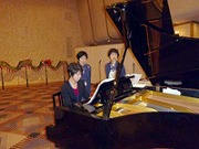 ピアノと編曲の佐藤先生